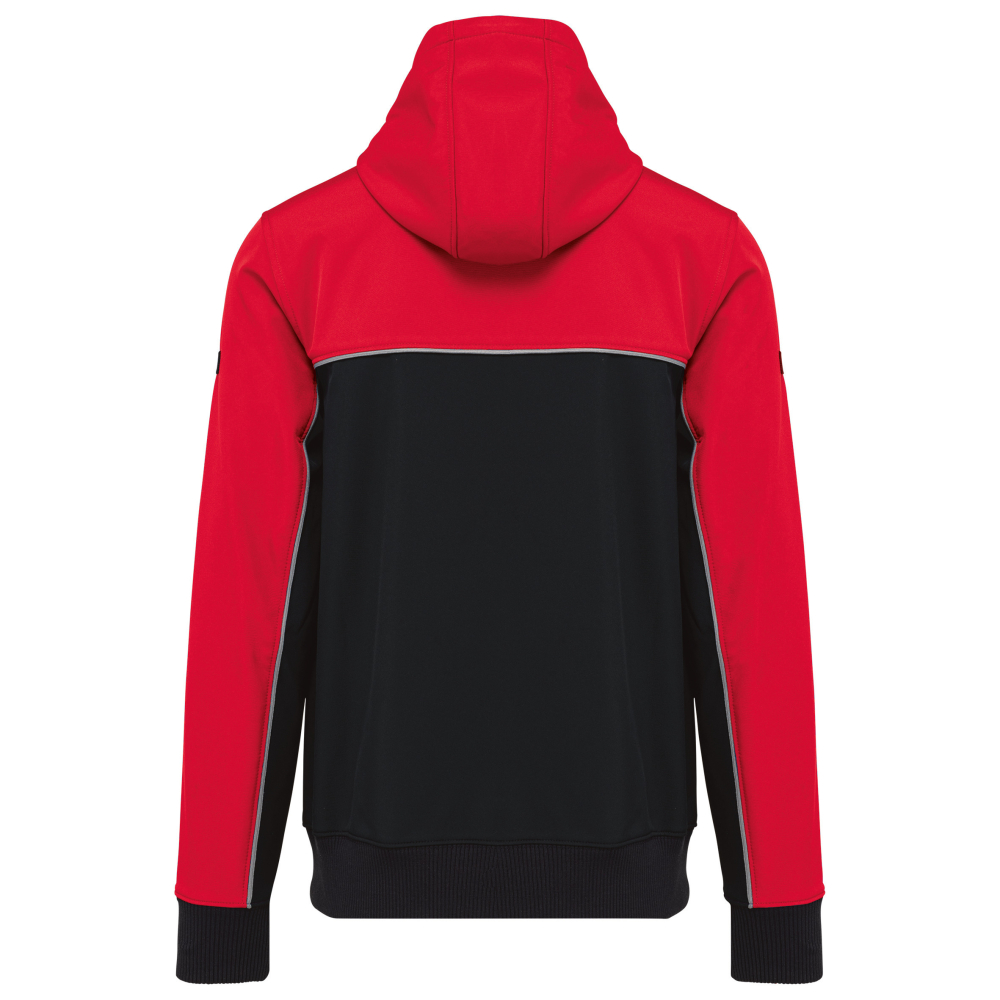 Jacheta softshell barbati, 96% poliester / 4% elastan,WK Designed to work, 300 g/m2 [12]