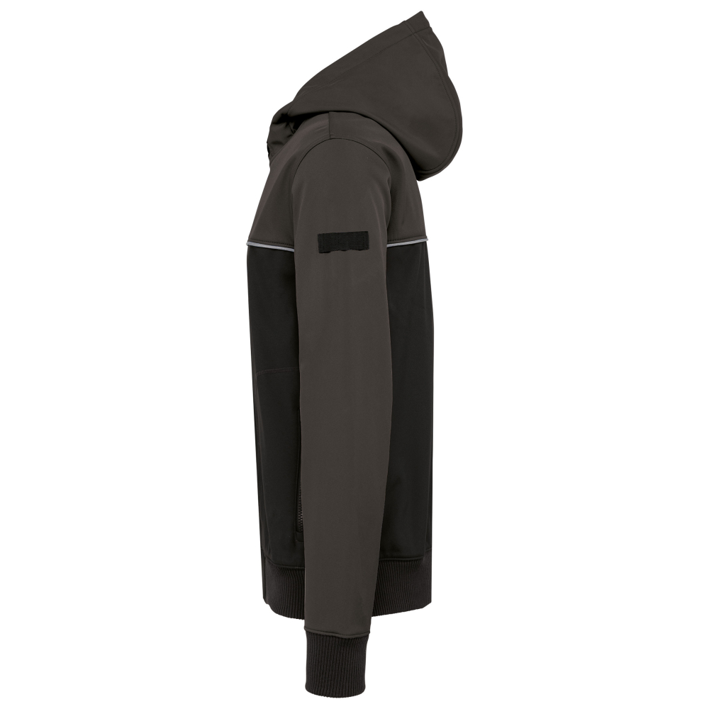 Jacheta softshell barbati, 96% poliester / 4% elastan,WK Designed to work, 300 g/m2 [24]