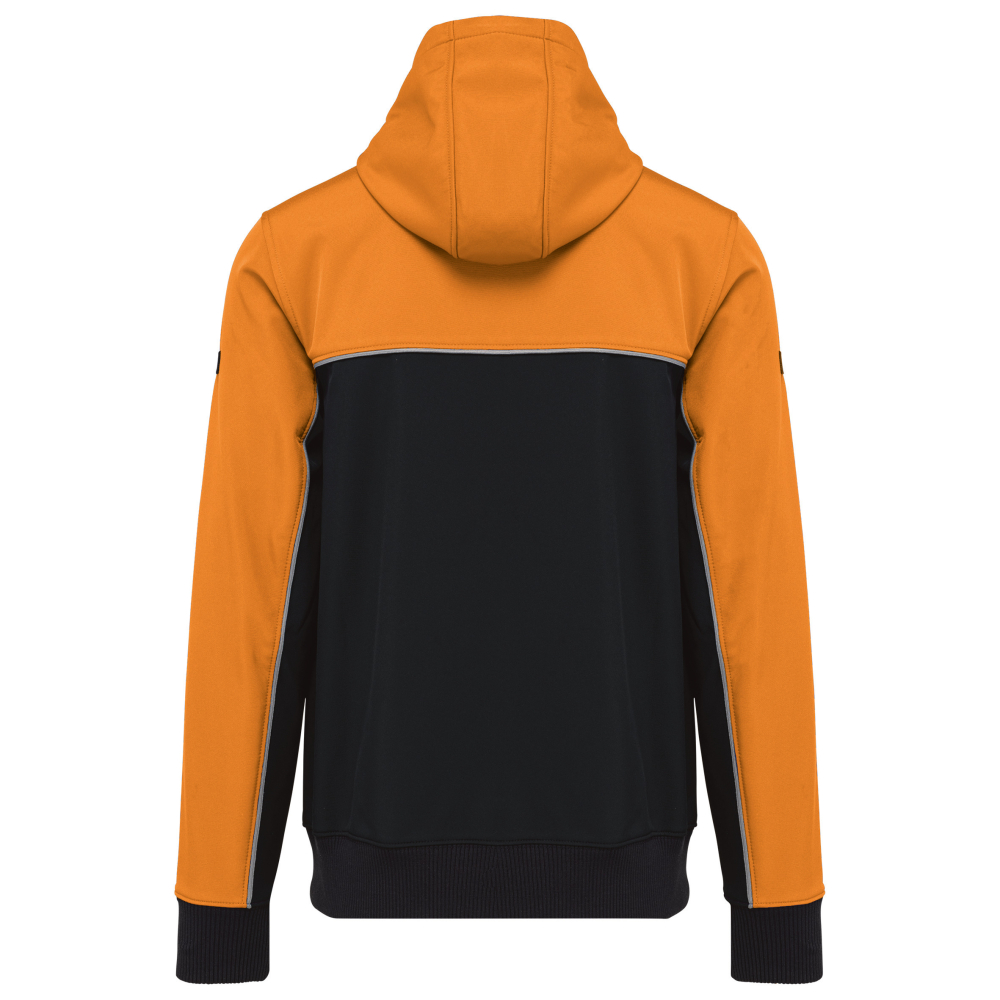 Jacheta softshell barbati, 96% poliester / 4% elastan,WK Designed to work, 300 g/m2 [11]