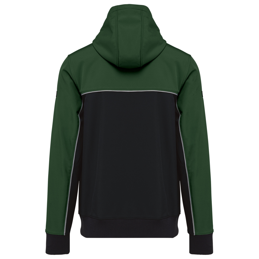 Jacheta softshell barbati, 96% poliester / 4% elastan,WK Designed to work, 300 g/m2 [10]