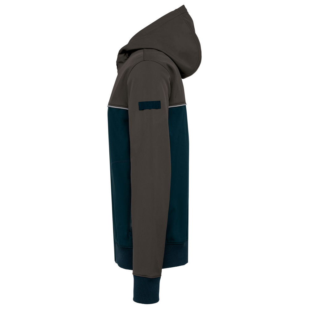 Jacheta softshell barbati, 96% poliester / 4% elastan,WK Designed to work, 300 g/m2 [29]