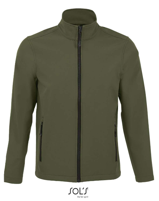 Jacheta softshell barbati, 96% poliester, 4% elastan 280 g/m², Sol's [3]