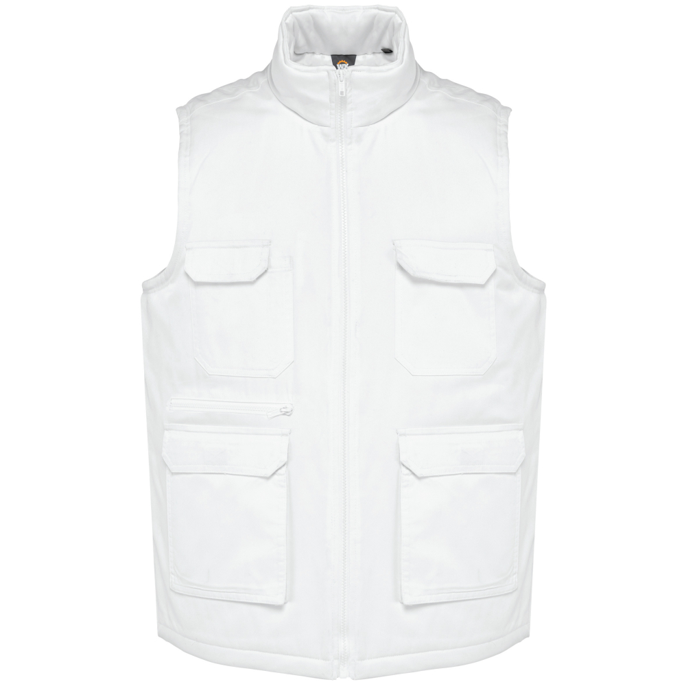 Vesta de lucru unisex, 65% poliester / 35% bumbac,190 g/m2, WK Designed to Work [10]
