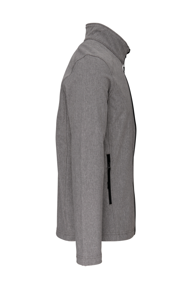 Jacheta softshell barbati, 95% poliester, 5% elastan, 300 g/m², Kariban [45]