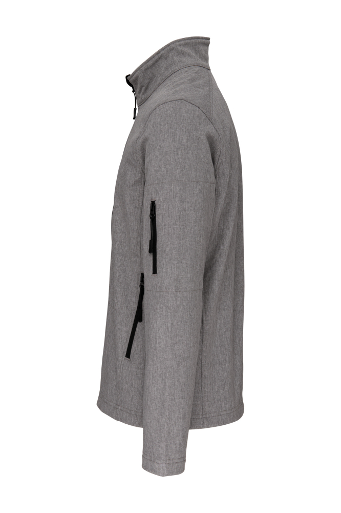 Jacheta softshell barbati, 95% poliester, 5% elastan, 300 g/m², Kariban [61]