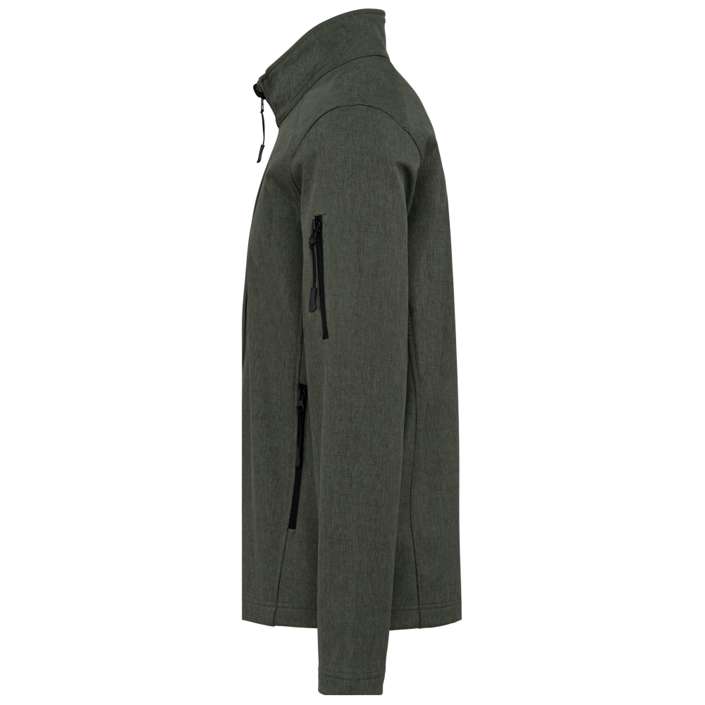 Jacheta softshell barbati, 95% poliester, 5% elastan, 300 g/m², Kariban [60]