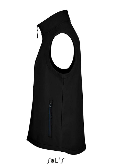 Vesta softshell barbati, 96% poliester, 4% elastan 280 g/m², Sol's [4]