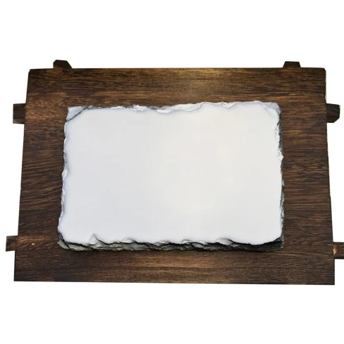Placa ardezie pe suport de lemn [3]