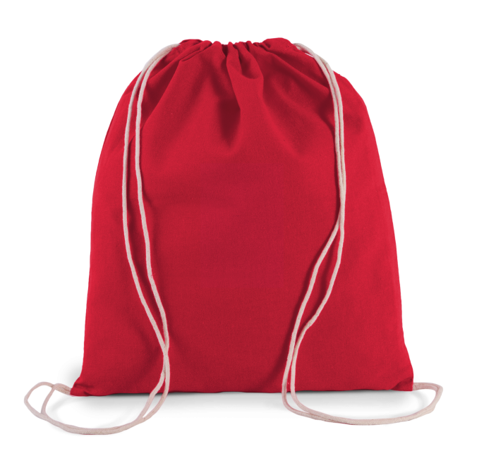 Sac de umar cu snur cu manere albe, 100% bumbac [6]