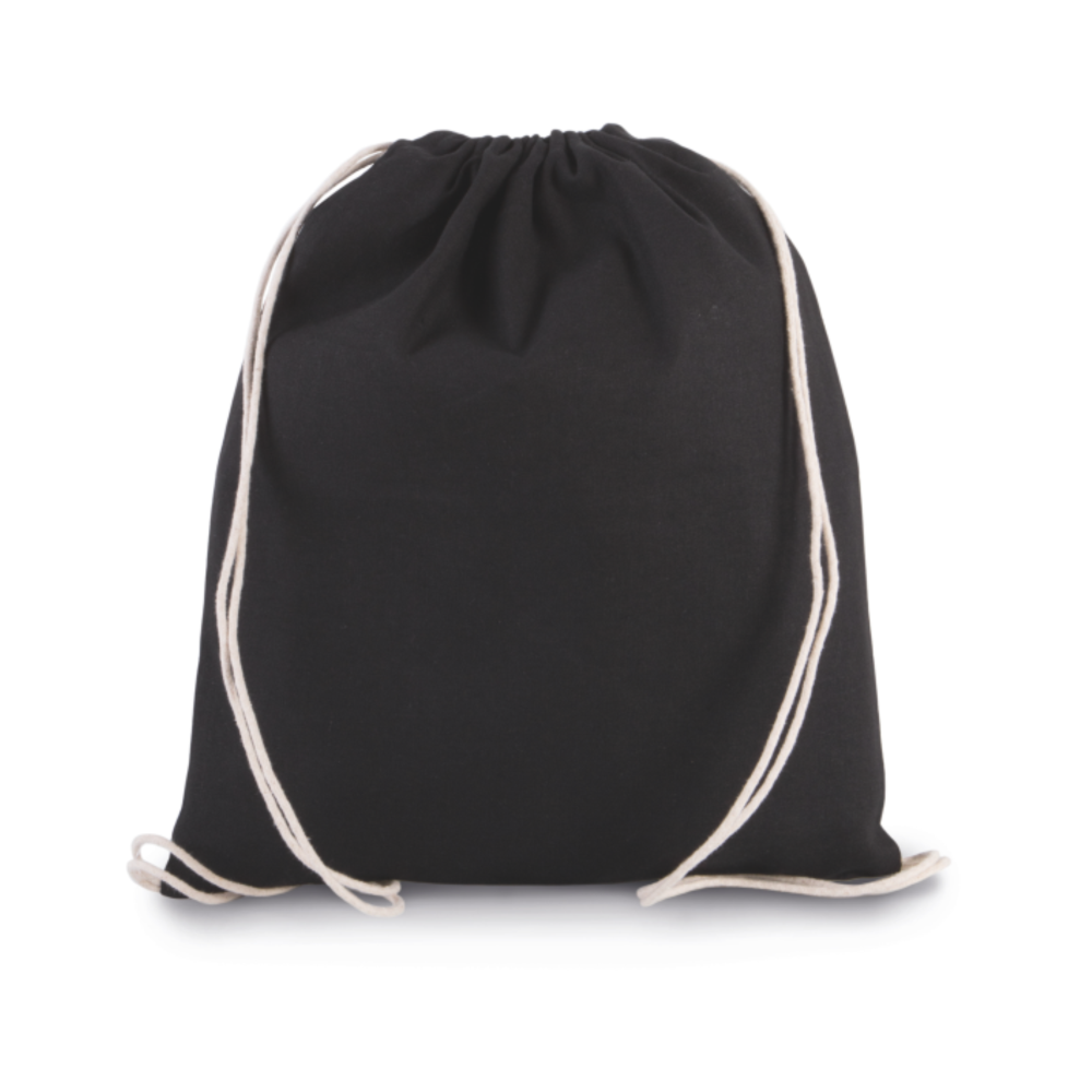 Sac de umar cu snur cu manere albe, 100% bumbac [3]