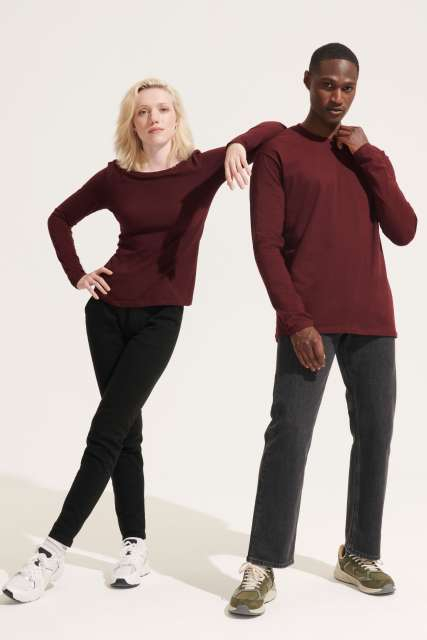 Tricou barbati maneca lunga, 100% bumbac semi-pieptănat,150 g/m², SOL'S [2]