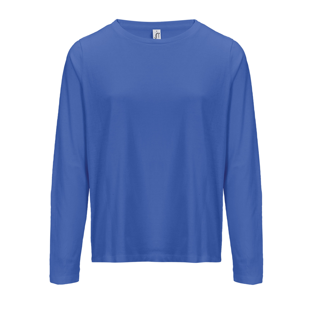 Tricou maneca lunga dama SOL'S, 100% bumbac semi-pieptănat,150 g/m² [10]