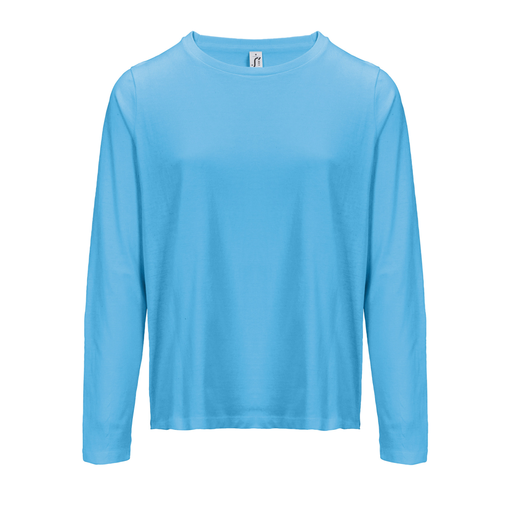 Tricou maneca lunga dama SOL'S, 100% bumbac semi-pieptănat,150 g/m² [25]