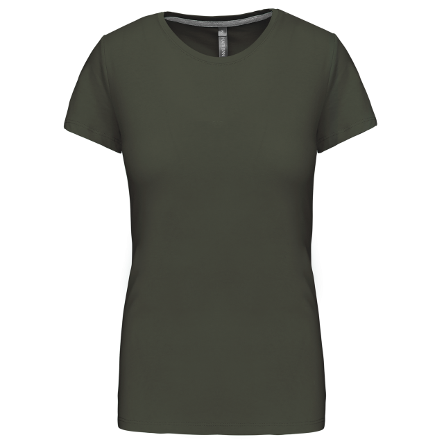 Tricou clasic dama, 100% bumbac,180 g/m², Kariban [6]