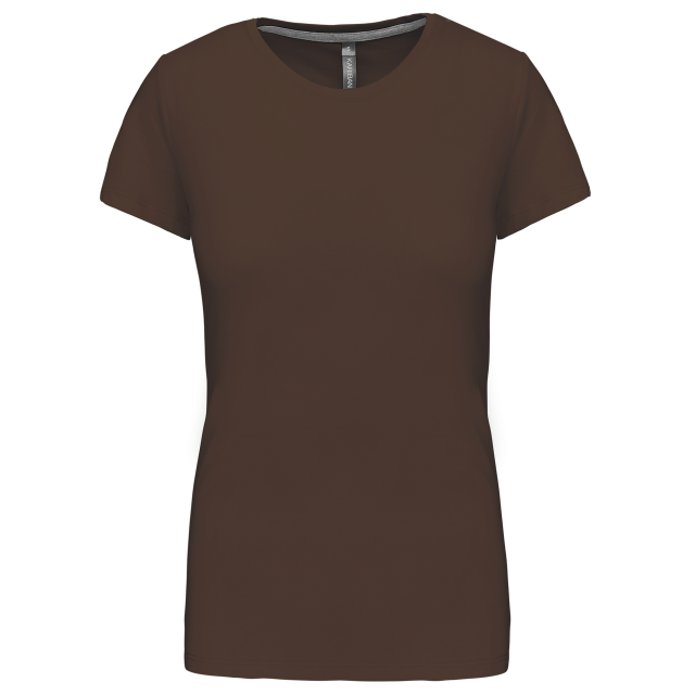 Tricou clasic dama, 100% bumbac,180 g/m², Kariban [4]