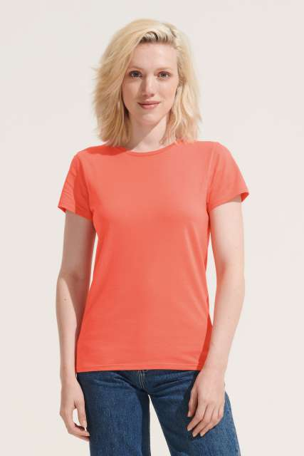 Tricou clasic dama , 100% bumbac cultivat ecologic,150 g/m² SOL'S [1]