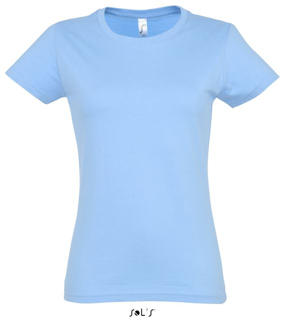 Tricou clasic dama , 100% bumbac semi-pieptănat,190 g/m², SOL'S [38]