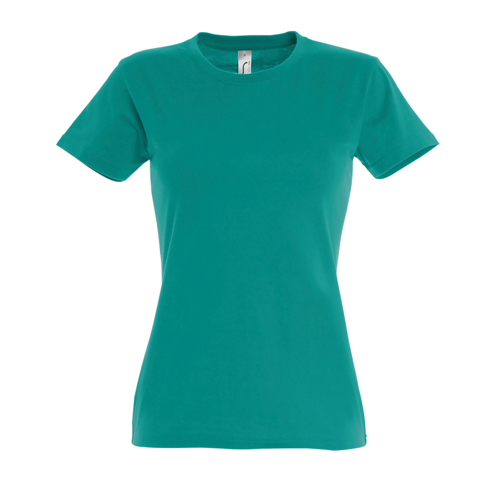 Tricou clasic dama SOL'S, 100% bumbac semi-pieptănat, 190 g/m² [28]