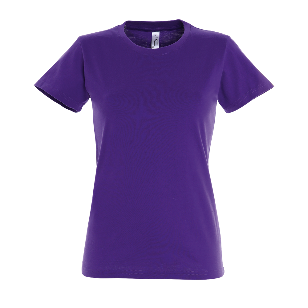 Tricou clasic dama SOL'S, 100% bumbac semi-pieptănat, 190 g/m² [16]