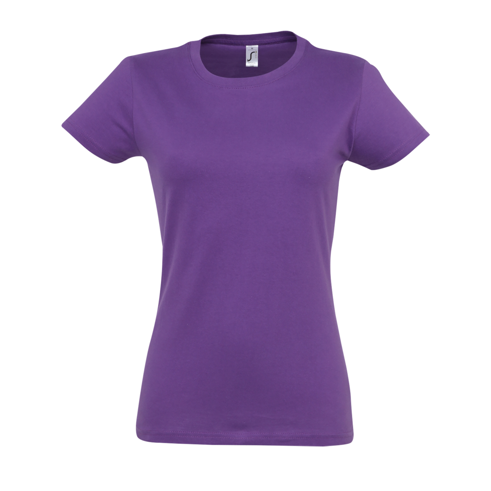 Tricou clasic dama SOL'S, 100% bumbac semi-pieptănat, 190 g/m² [17]