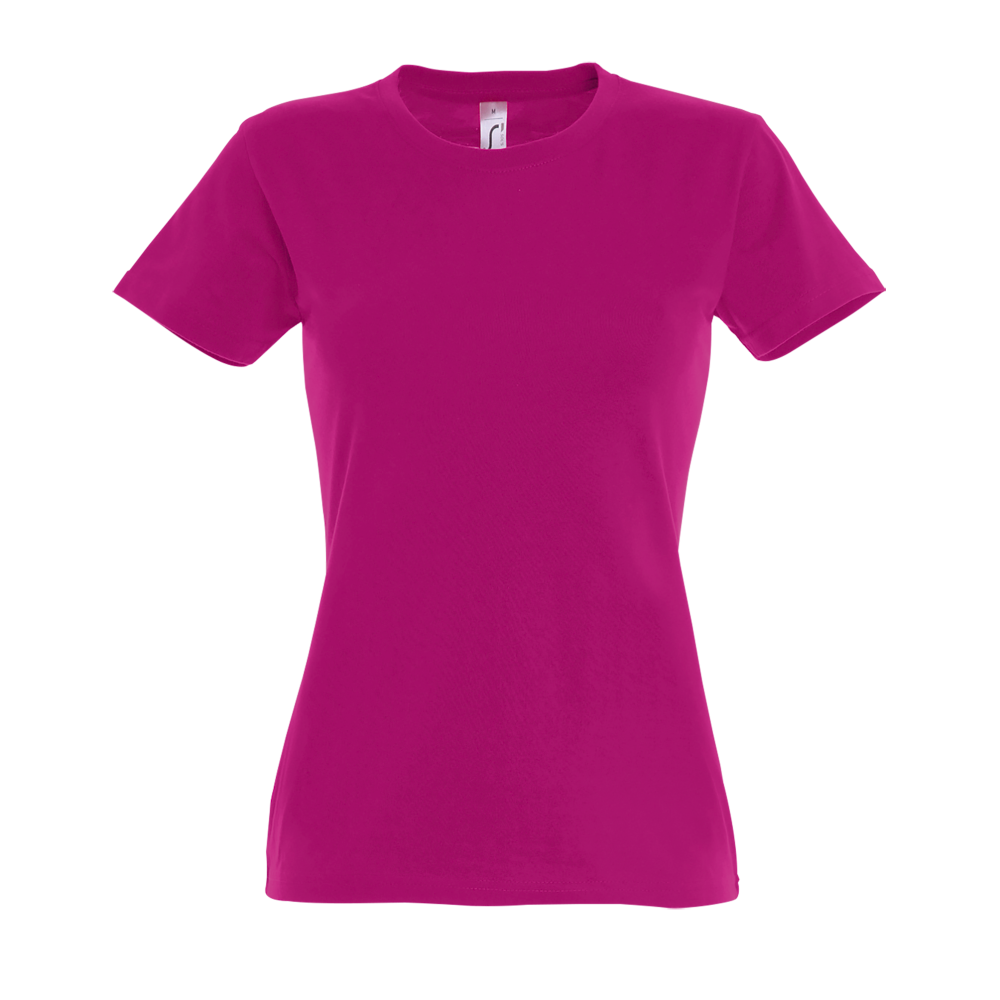Tricou clasic dama SOL'S, 100% bumbac semi-pieptănat, 190 g/m² [10]
