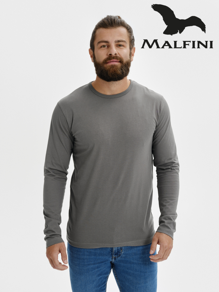 Tricou maneca lunga barbati Malfini, 100 % bumbac, 160 g/m² [4]