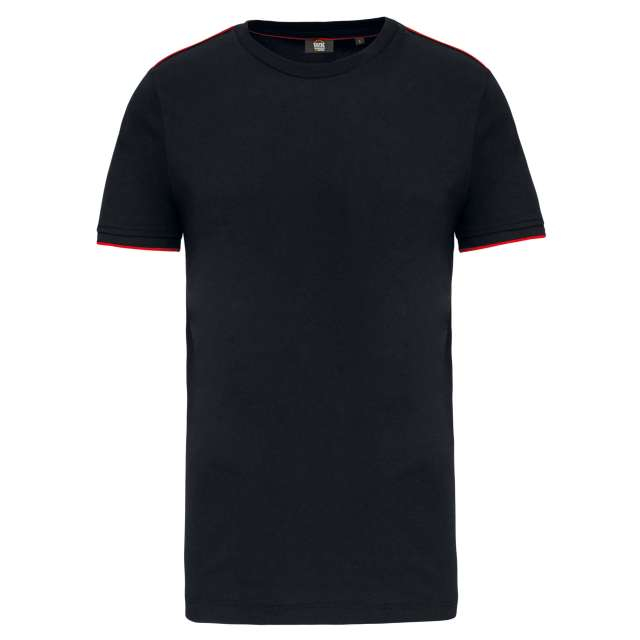 Tricou clasic barbati ,65% poliester / 35% bumbac, 190 g/m², WK Designed to work [7]