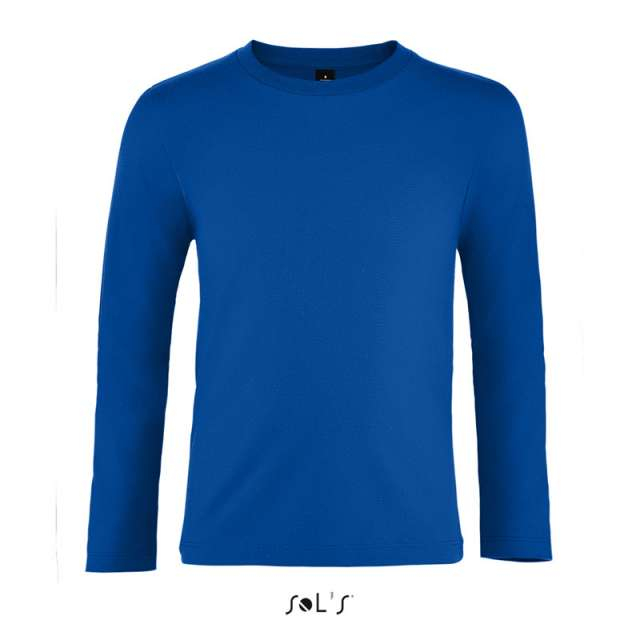 Tricou maneca lunga copii, 100% bumbac semi-pieptănat, 190 g/m² Sol's [7]