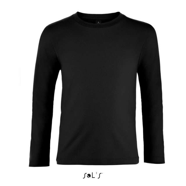Tricou maneca lunga copii, 100% bumbac semi-pieptănat, 190 g/m² Sol's [3]