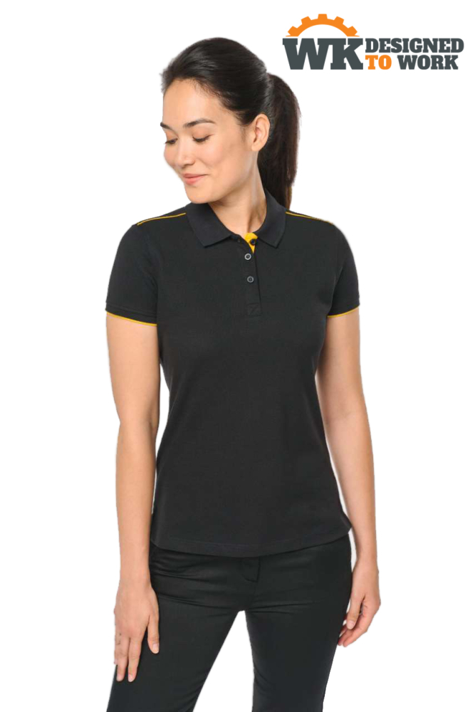 Tricou polo de lucru dama WK Designed to work, 220 g/m² [3]