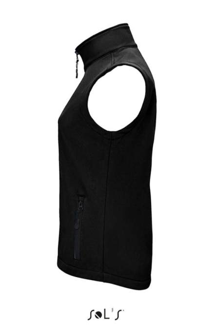 Vesta softshell dama, 96% poliester, 4% elastan 280 g/m², Sol's [4]