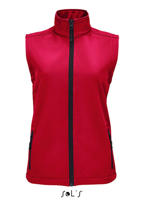 Vesta softshell dama, 96% poliester, 4% elastan 280 g/m², Sol's [7]