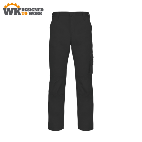 Echipamente de lucru - Pantaloni de lucru unisex, 98% bumbac/2% elastan, 250 g/m2, WK Designed to Work