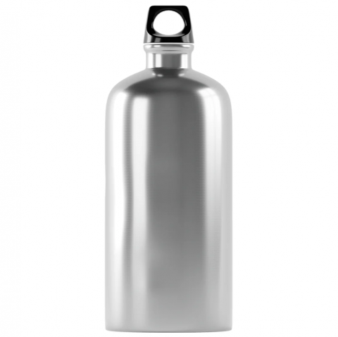 Bidoane sport - Bidon sport argintiu 500ml