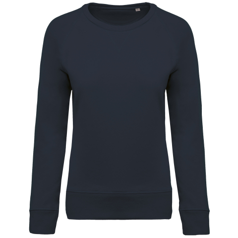 Bluza dama, 80% bumbac organic și 20% poliester reciclat,300 g/m², Kariban [12]