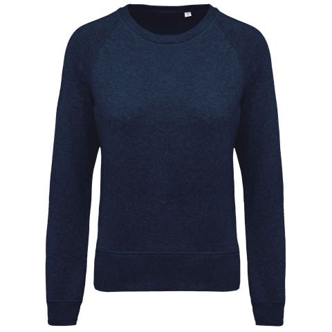 Bluza dama, 80% bumbac organic și 20% poliester reciclat,300 g/m², Kariban [6]
