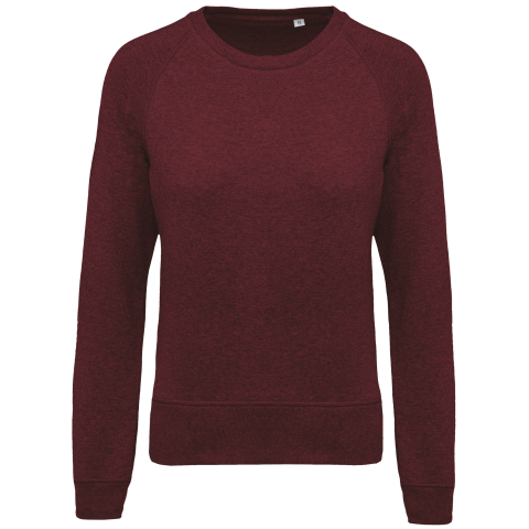 Bluza dama, 80% bumbac organic și 20% poliester reciclat,300 g/m², Kariban [24]