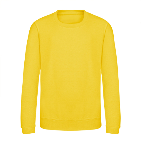 Bluza copii, 80% bumbac filat cu inele/ 20% poliester,280 g/m², AWDis [61]