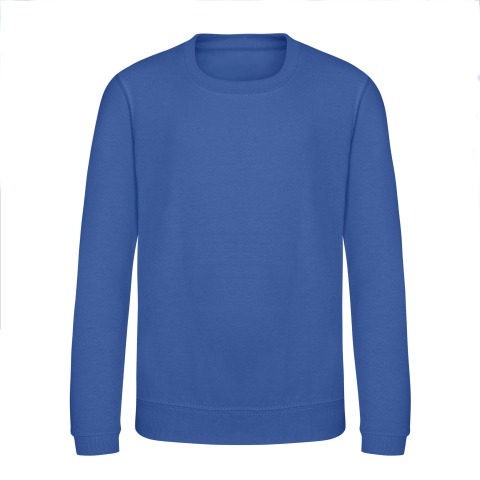 Bluza copii, 80% bumbac filat cu inele/ 20% poliester,280 g/m², AWDis [51]