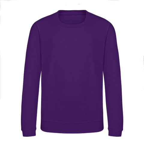 Bluza copii, 80% bumbac filat cu inele/ 20% poliester,280 g/m², AWDis [45]