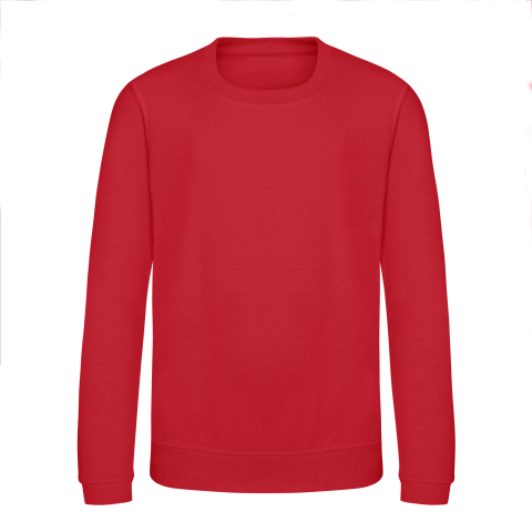 Bluza copii, 80% bumbac filat cu inele/ 20% poliester,280 g/m², AWDis [23]