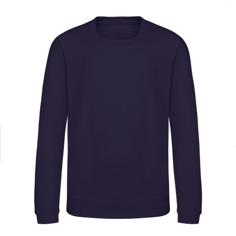 Bluza copii, 80% bumbac filat cu inele/ 20% poliester,280 g/m², AWDis [39]
