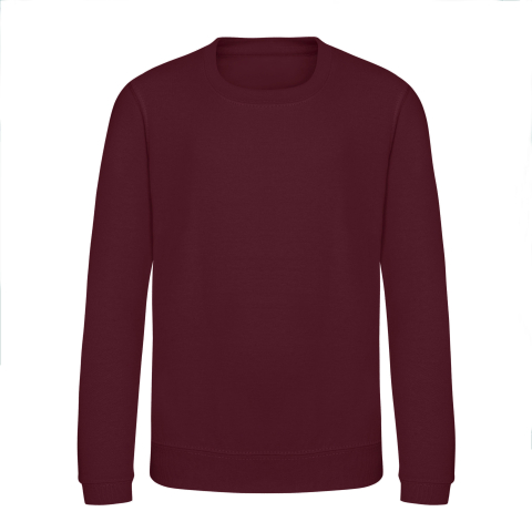 Bluza copii, 80% bumbac filat cu inele/ 20% poliester,280 g/m², AWDis [11]
