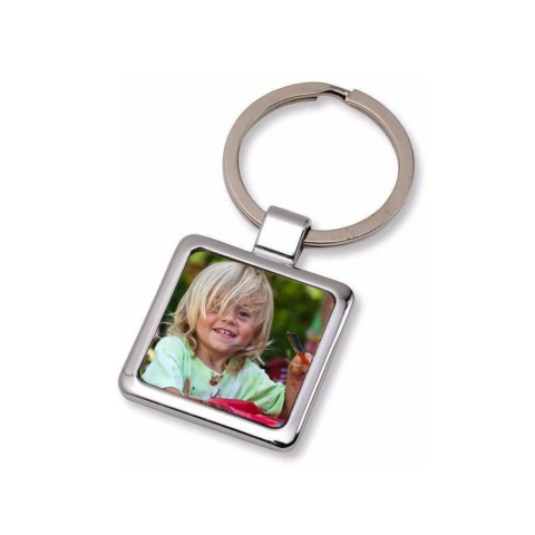 Breloc metalic patrat [2]