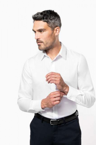 Imbracaminte profesionala - Camasa non iron barbati, 100% bumbac 115 g/m² , Kariban