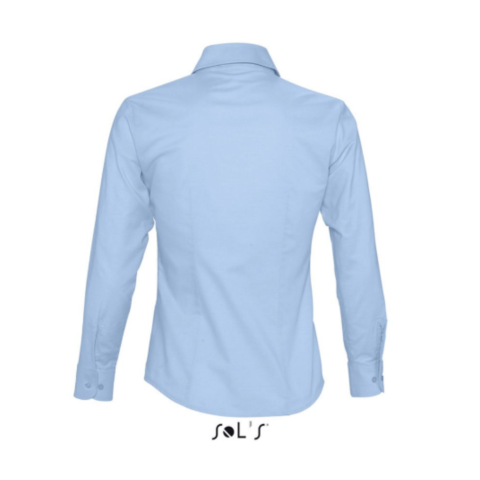 Camasa dama maneca lunga, 70% bumbac - 30% poliester, 135 g/m² SOL'S [1]