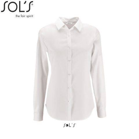 Sorturi & uniforme HoReCa - Camasa dama maneca lunga, 82% bumbac - 18%,125 g/m2 SOL'S