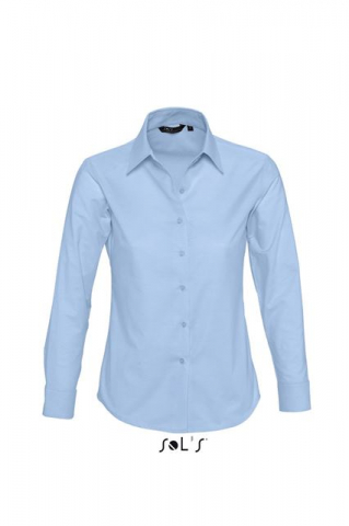 Camasa dama maneca lunga, 70% bumbac - 30% poliester, 135 g/m² SOL'S [1]