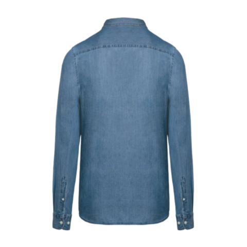 Camașa denim barbati, 100% bumbac 160 g/m² , Kariban [1]