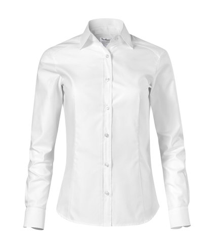Imbracaminte profesionala - Camasa eleganta dama, Micro Twill, 100 % bumbac, easy care130 g/m², Malfini